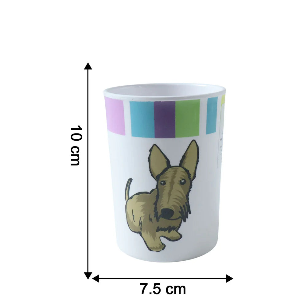 Cute Cartoon Melamine Drinking Glass (Approx 250ml  1 Pc)