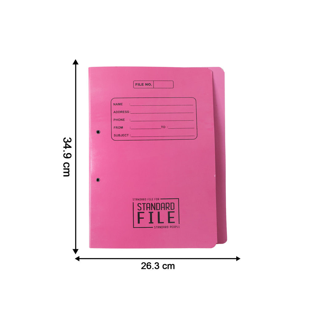 Premium Spring File Folder 35x25 Cm Office Document Holder With Metal Clip