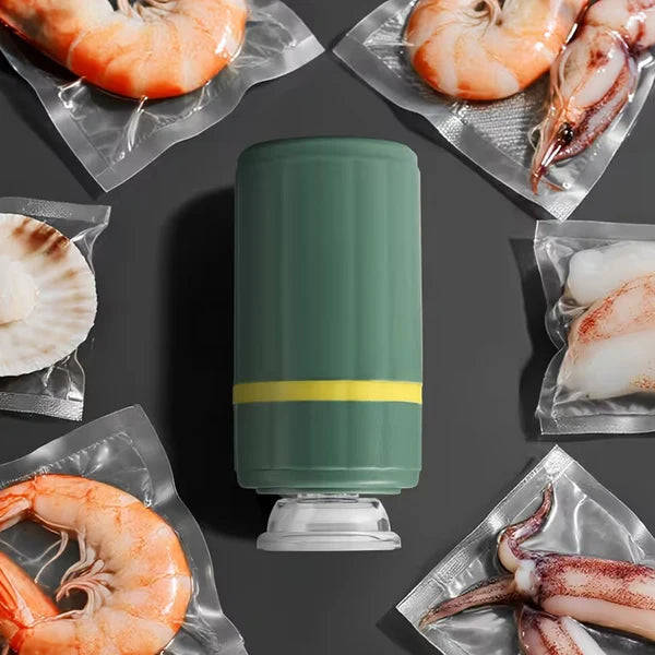 Portable Usb Rechargeable Vacuum Sealer Machine (1 Pc)