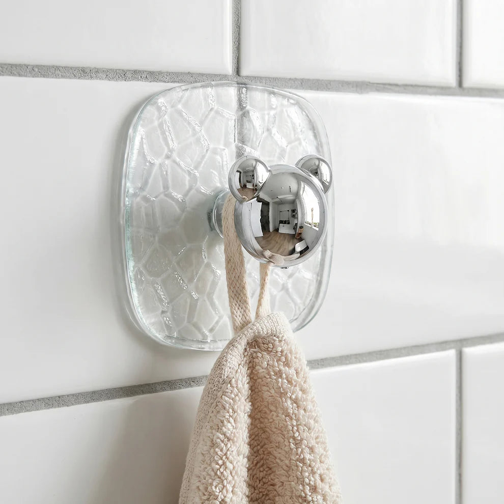 All-plastic Adhesive Wall Hooks - Strong No Damage Easy To Install (3 Pc Set)