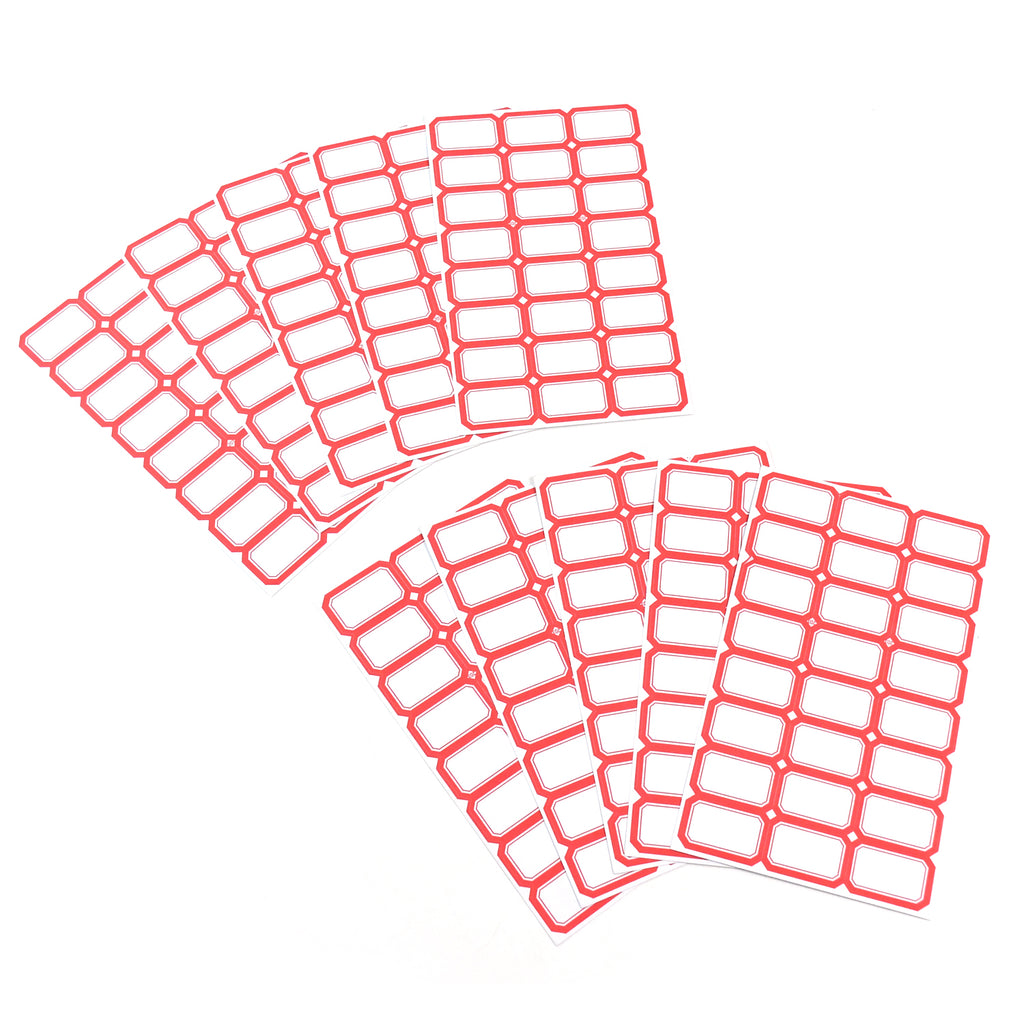 Multipurpose Blank Label Sticker Sheets Pack Of Sheets (10 Sheet Set)