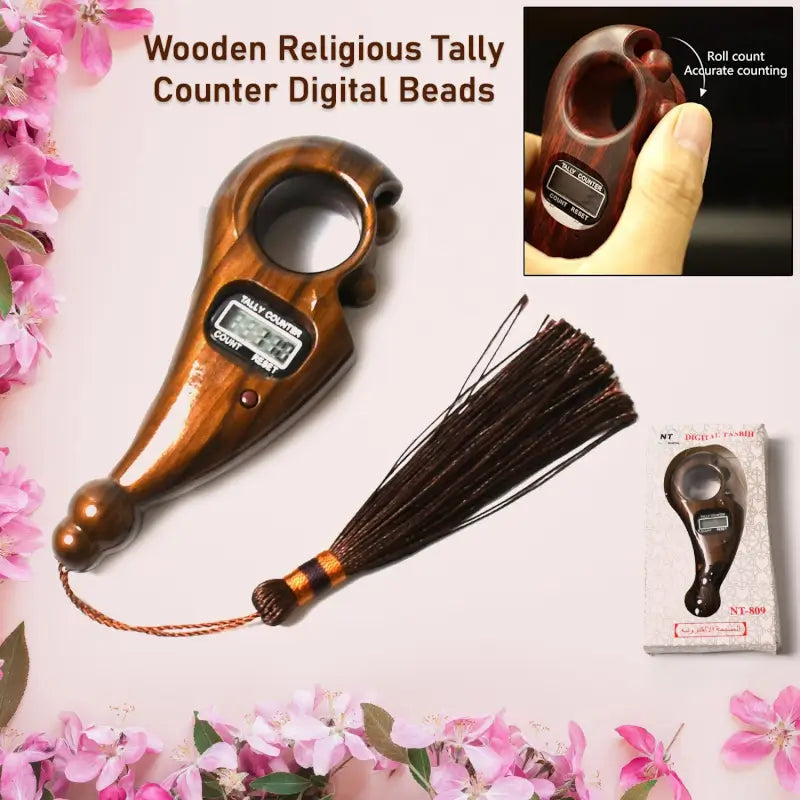 Digital Tasbih Counter Electronic Tally Beads for Zikr & Jaap