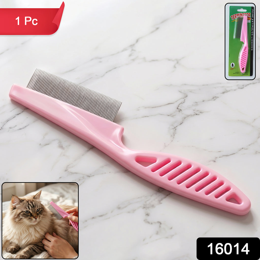 Pet Dog Hair Removal Tool Grooming Comb For Shedding  Fur Cleaning (1 Pc)