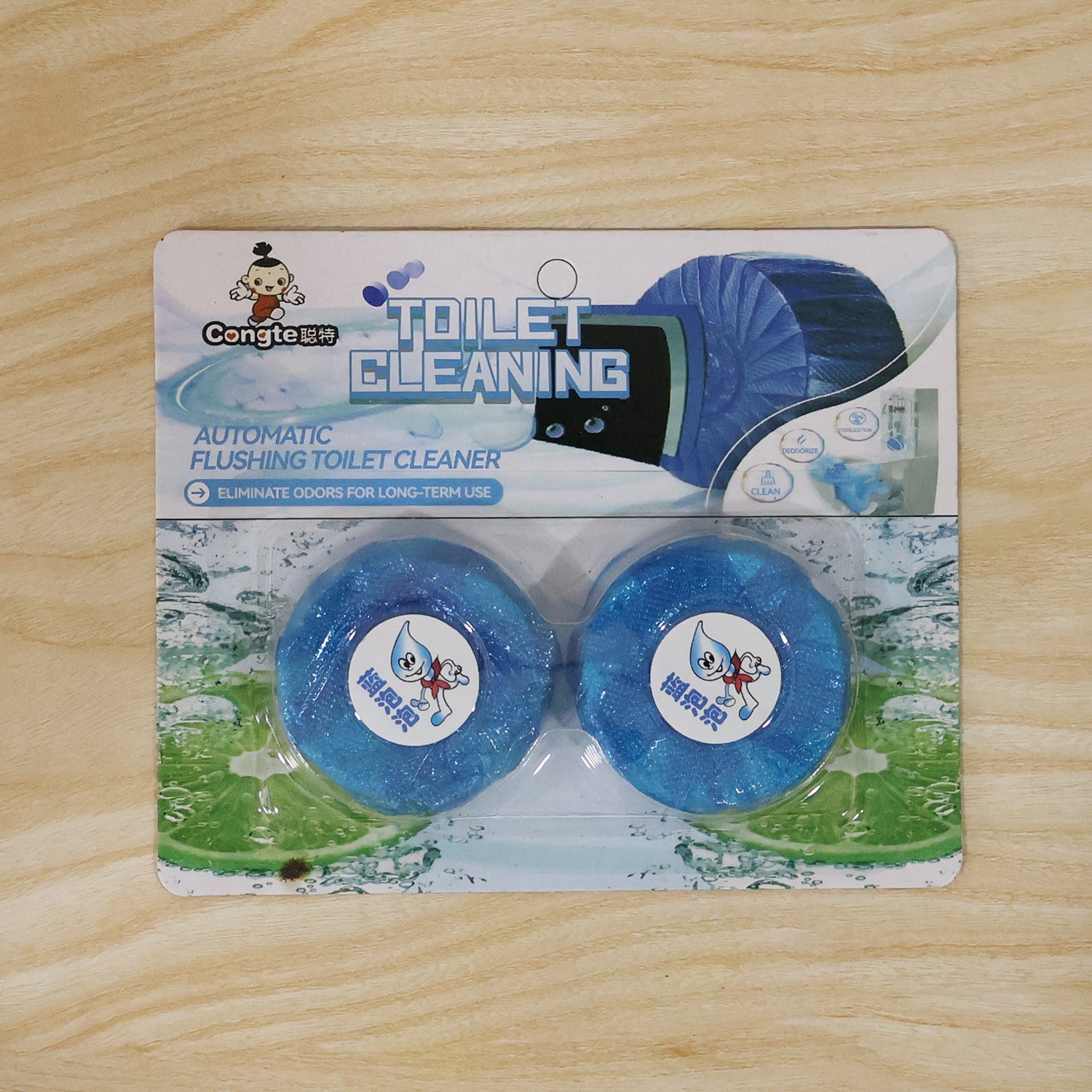 Automatic Flushing Toilet Cleaner  Long-lasting  Freshening