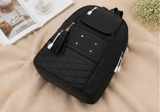Women's PU Leather Handbag – Stylish Multi-Compartment Shoulder Tote Bag for Office, Travel & Daily Use