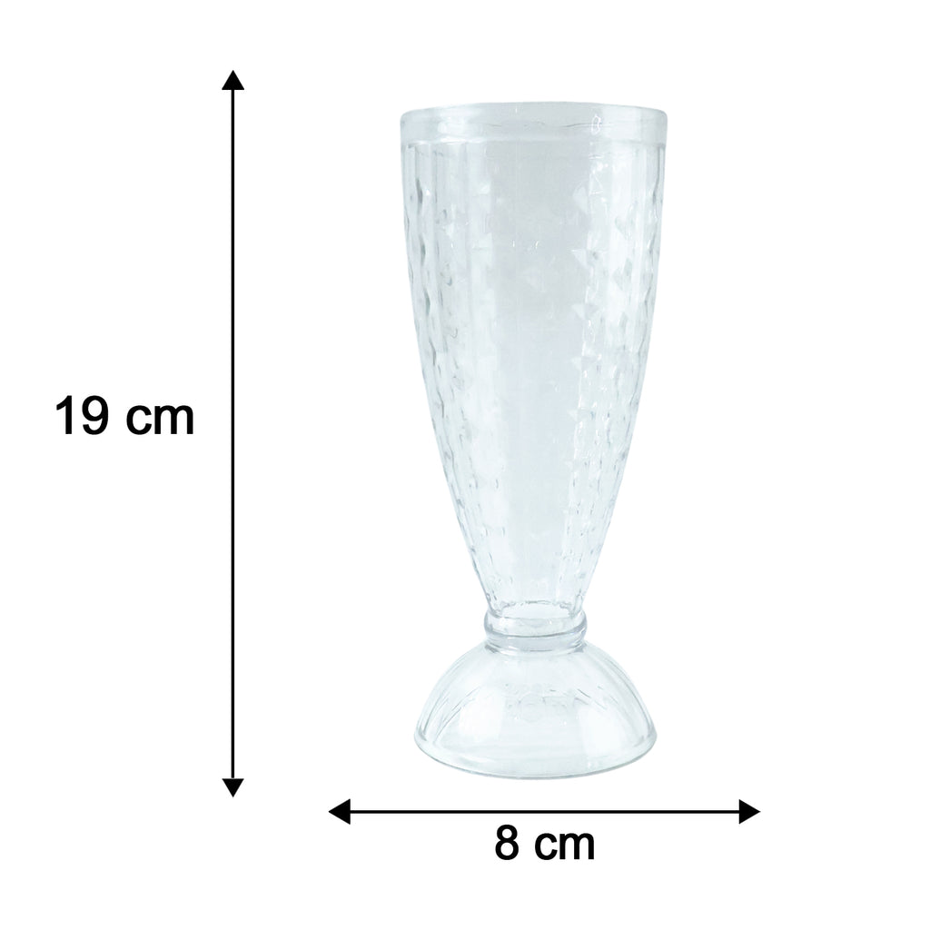 Premium Unbreakable Plastic Drinking Glass (1 Pc Mix Design)