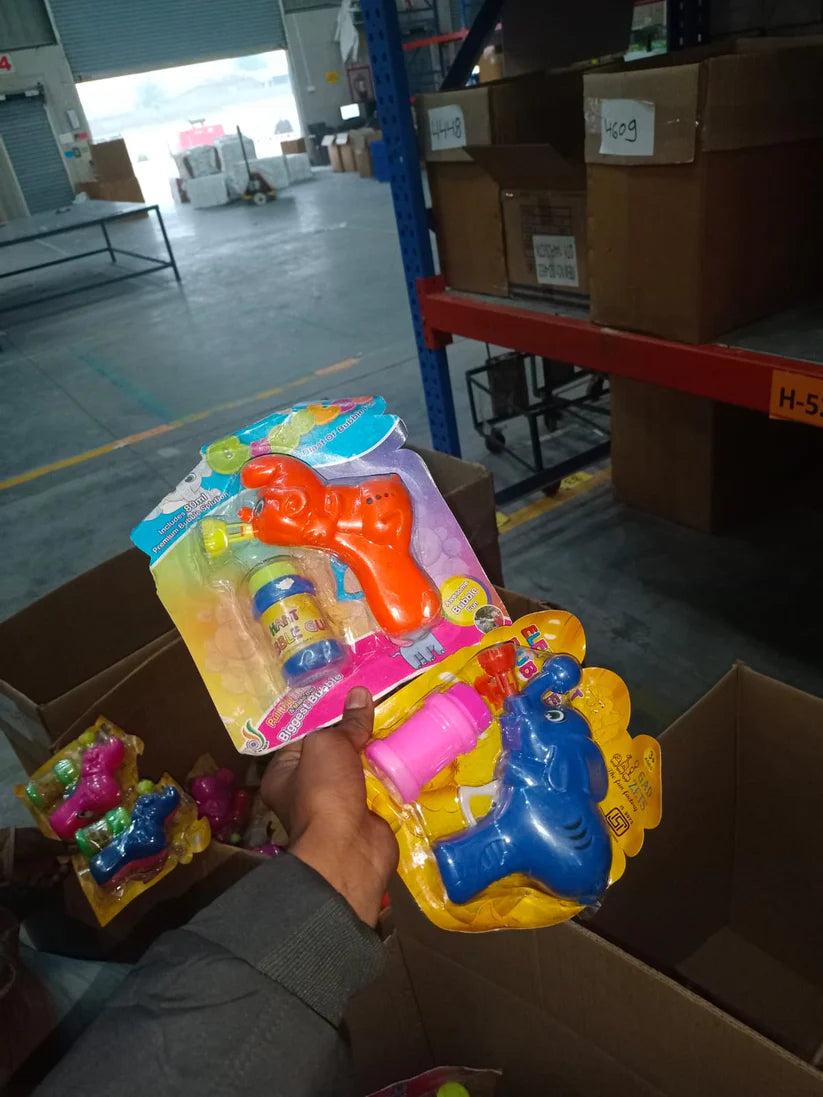 Bubble Gun Elephant Hand Pressing Bubble Gun Toy For Kids Bubble Liquid Bottle With Fun Loading - 4449