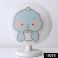 Cute Cartoon Character Fabric Mesh Fan Cover (1 Pc  Mix Design)