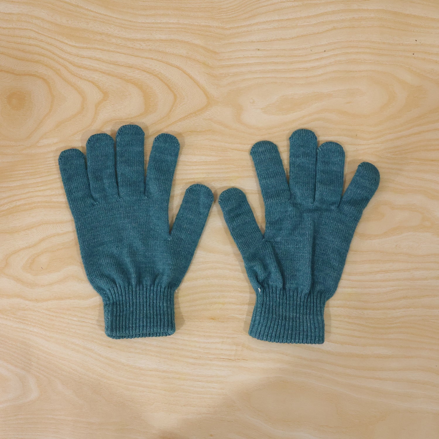 Warm Winter Knitted Gloves For Men Women Soft Stretchable (1 Pair)