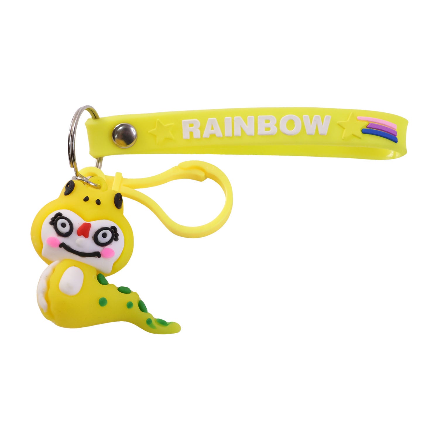Cute Cartoon Dinosaur Keychain (1 Pc)