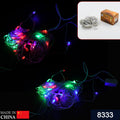 8333 8mtr Home Decoration Diwali  Wedding Led Christmas String Light Indoor And Outdoor Light (28l 8mtr)