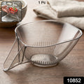 Fruit  Vegetable Washing Strainer Basket For Kitchen Sink Drain Basket With Funnel (1 Pc)