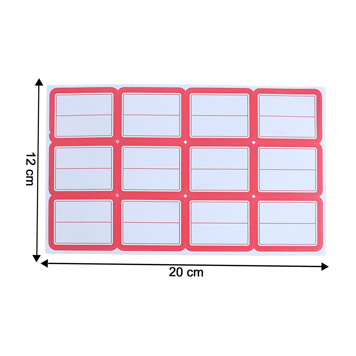 10 Sheets Self-adhesive Label Stickers