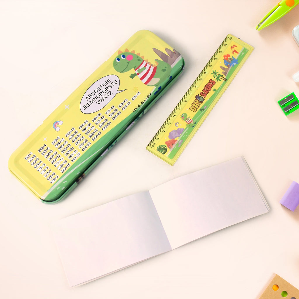 Dinosaur Printed Kids Stationery (Set)