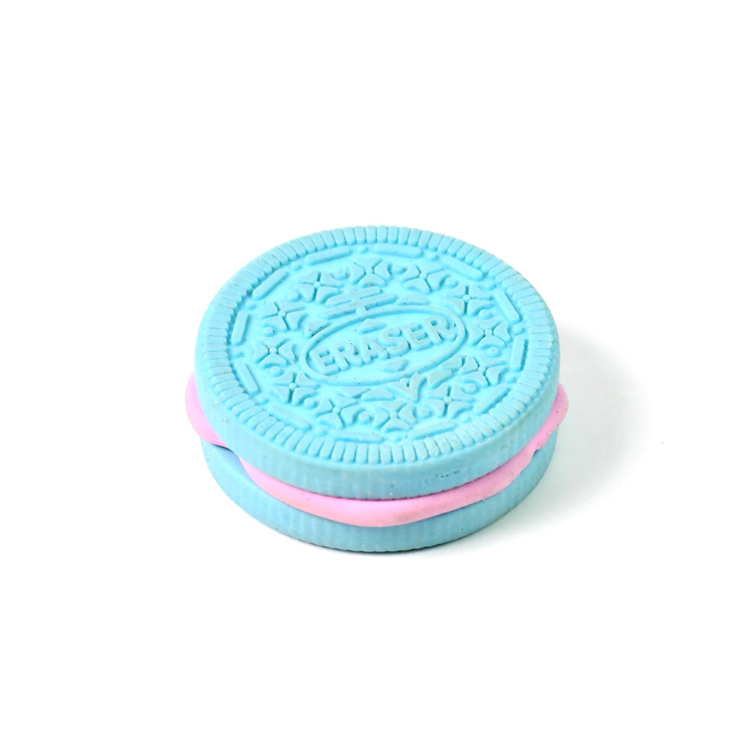 Biscuit Shape Eraser Unique Designs  Patterns (1 Pc)