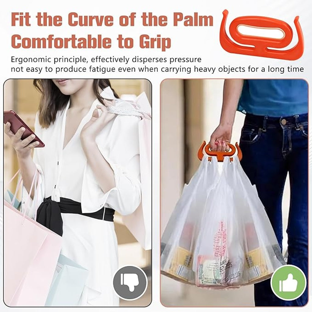 Heavy Duty Grocery Bag Carry Handle Grip Holder (Pack of 1)