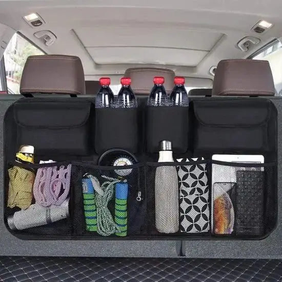 Car Backseat Organizer – Multi-Pocket Seat Storage Bag for Bottles, Toys, Accessories & Travel Essentials