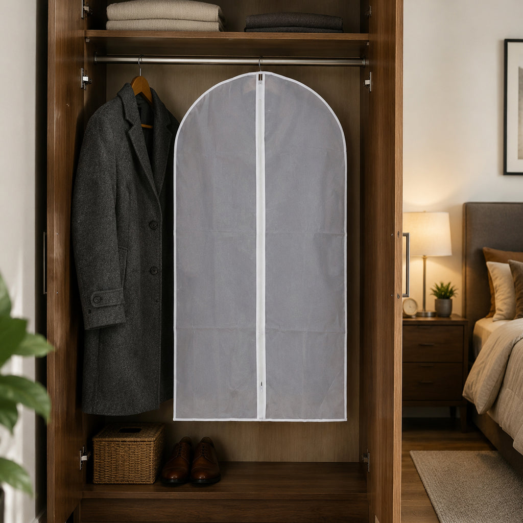 Foldable Non Woven Suit Cover  Coat Cover (5 Pc Set)