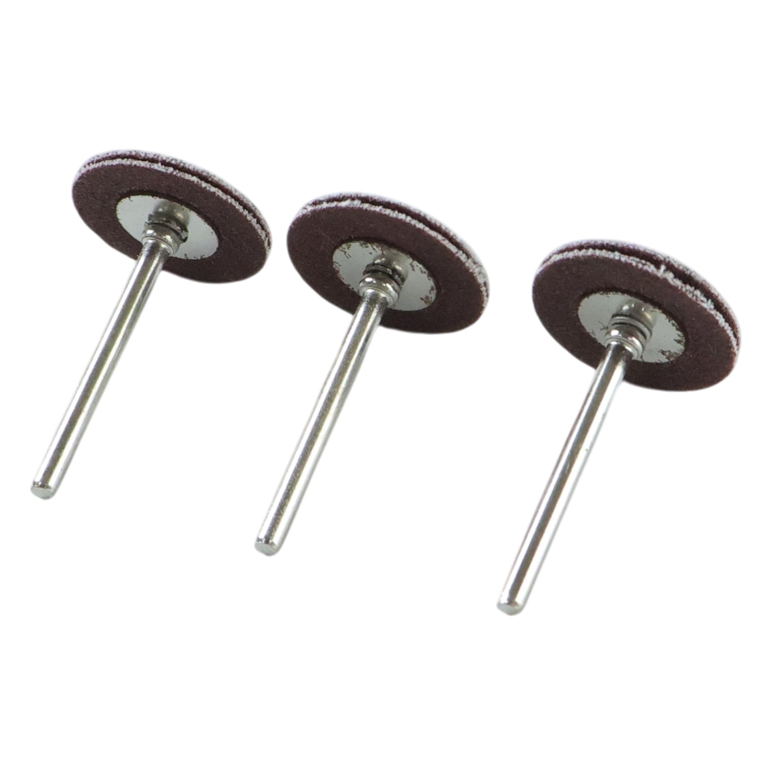 Wagtail Mini Rotary Tool Grinding Wheel Disc Set With Metal Shank (3 Pc Set)