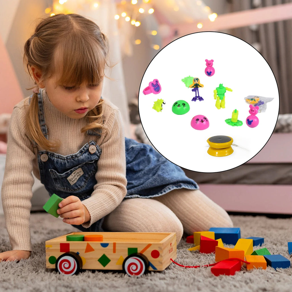 4488 12pc Mix All New Toy And Plastic Pouch Mix All Types Playing Toy For Kids