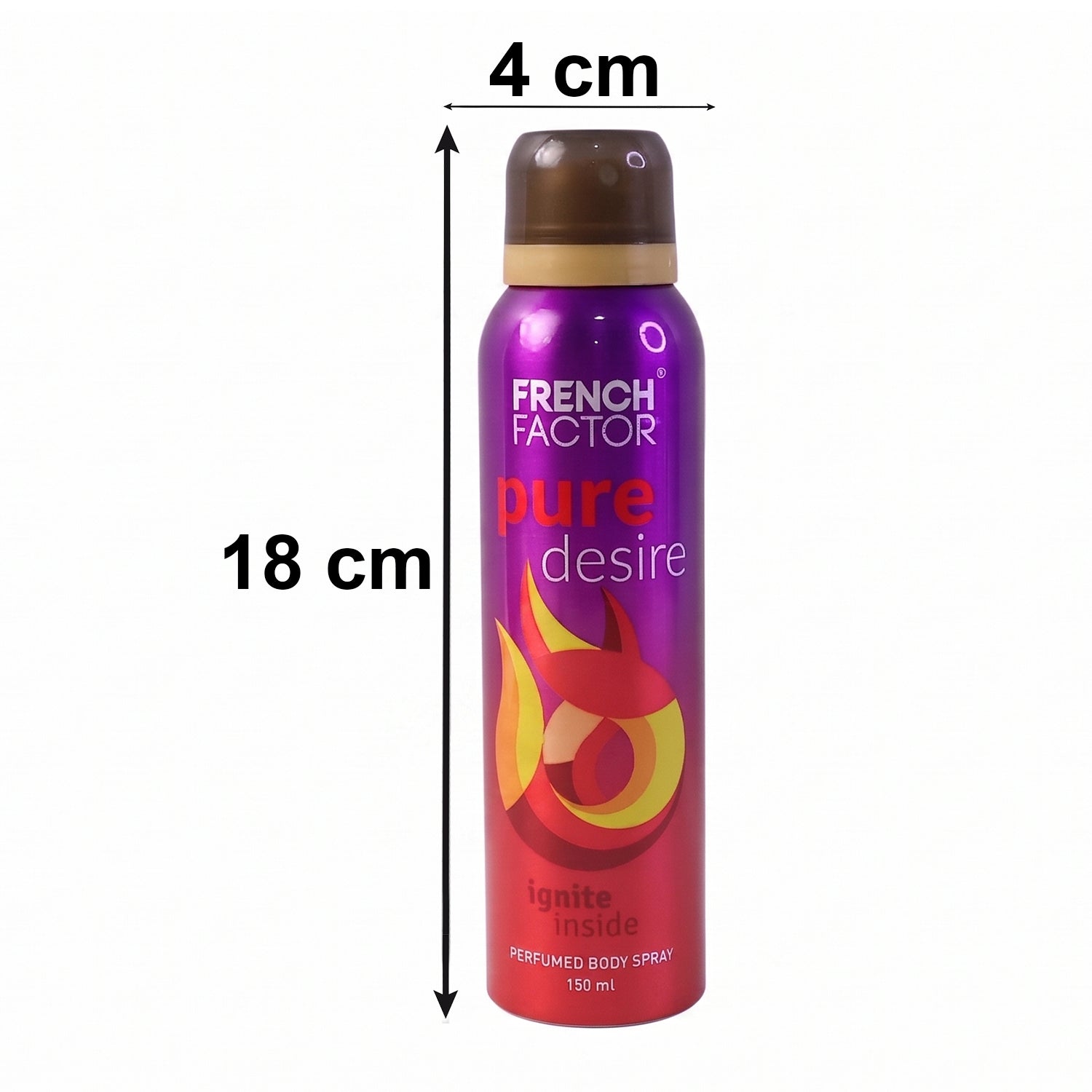 French Factor Pure Desire Perfumed Body Spray (1 Pc 150 Ml)