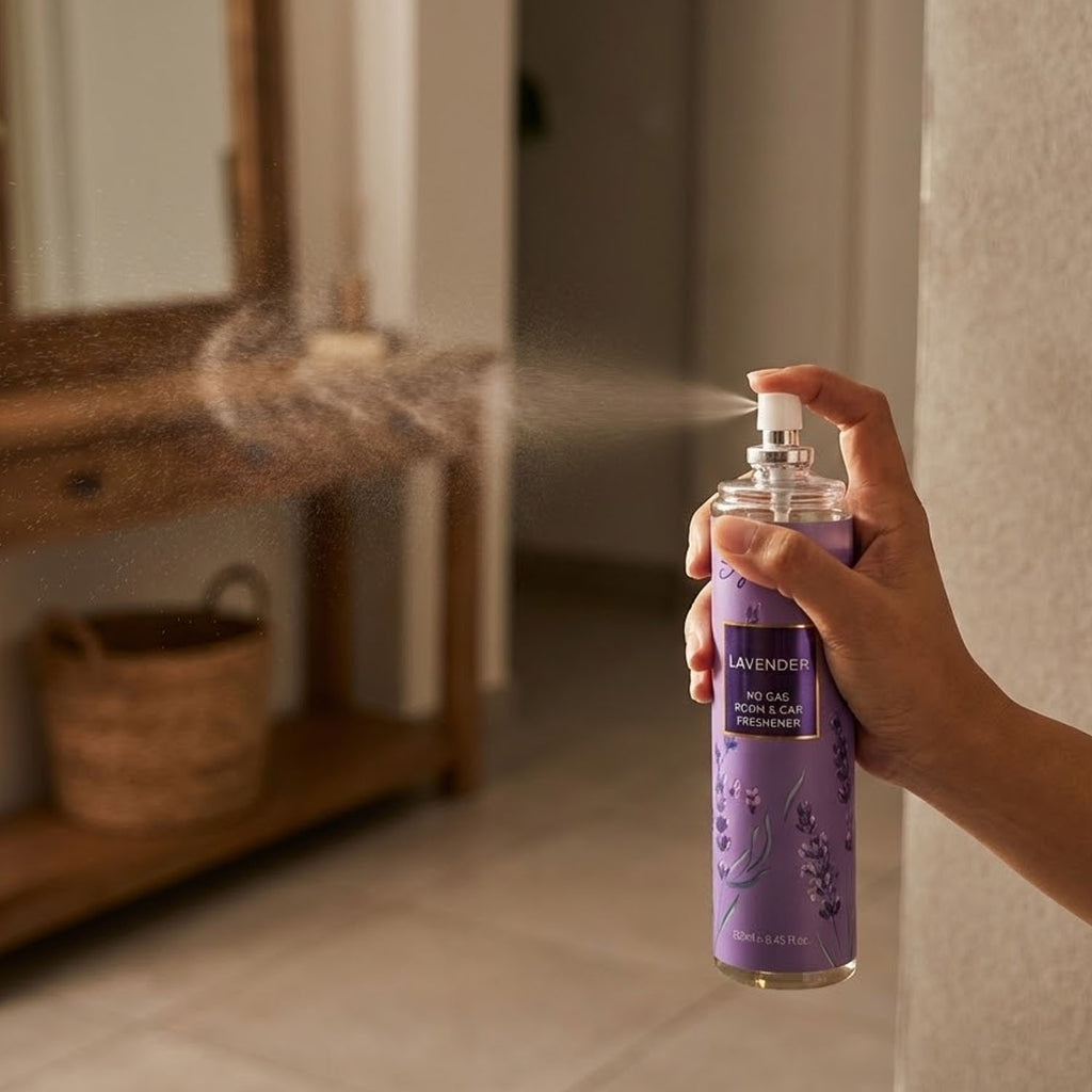 Lavender No Gas Room  Car Freshener Spray (250ml 1 Pc)