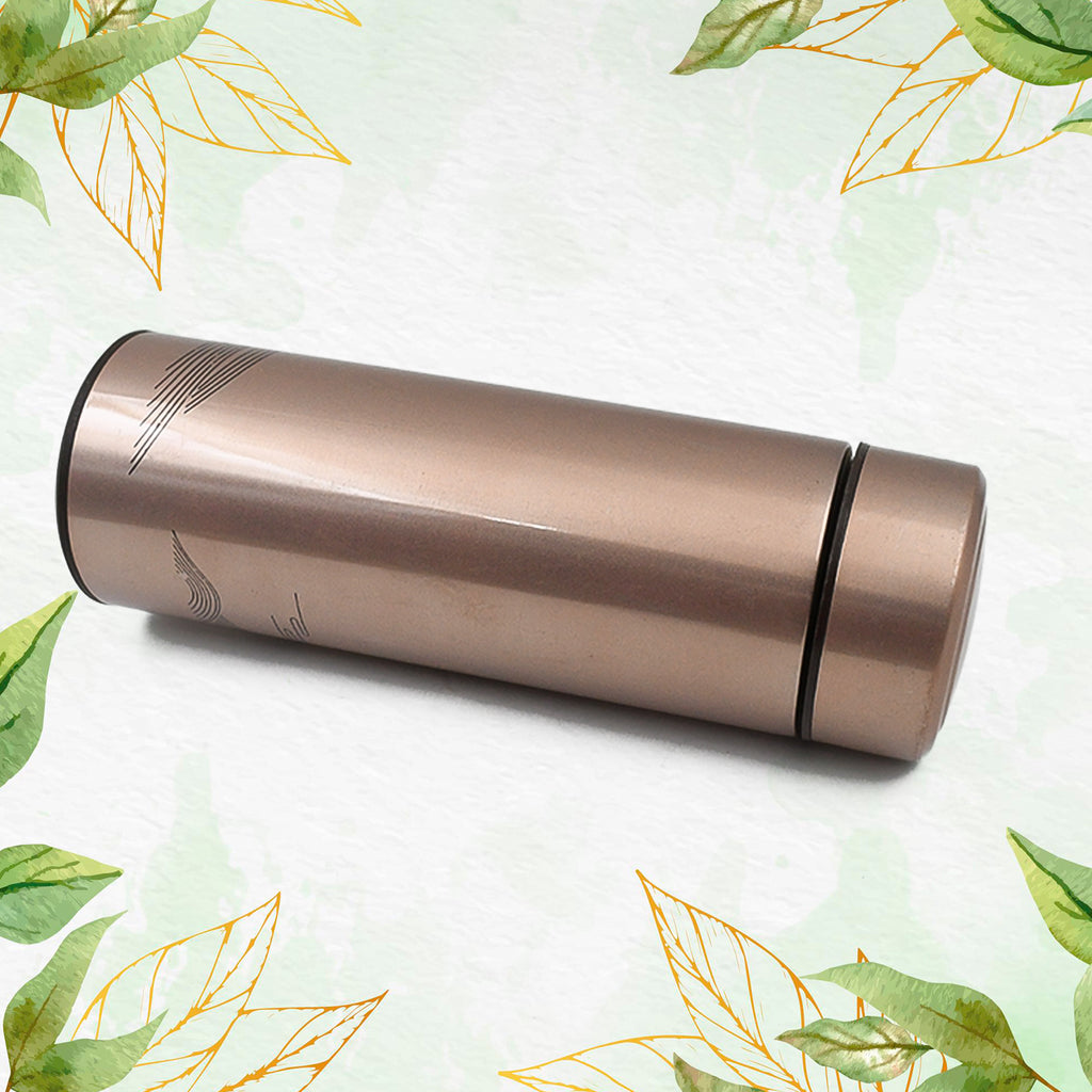 Vacuum Bottle Double Wall Vacuum Mug Stainless Steel Water Bottle (350 Ml Approx)