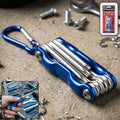 Portable 8 In 1 Multifunctional Cycling Bike Repair Tool Set Wrench Screwdriver Tools
