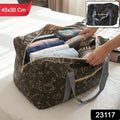 Multipurpose Foldable Storage Bag 45x30cm Travel Organizer With Handles (1 Pc)