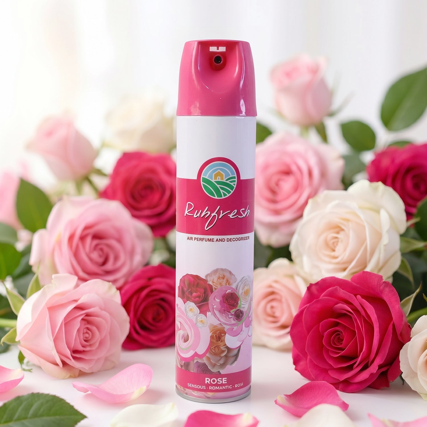 Rose Air Freshener Spray (1 Pc 220 Ml)