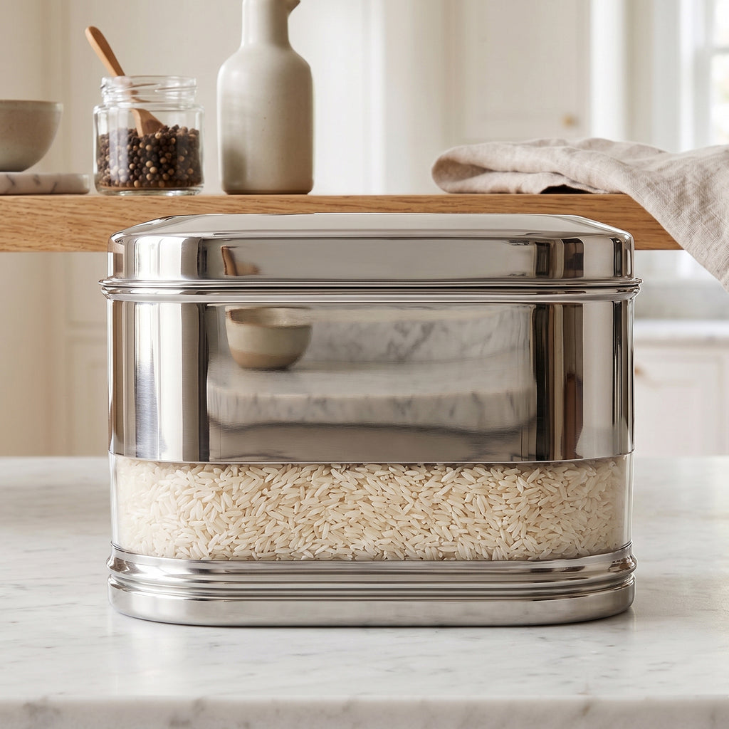 Supermom Premium Stainless Steel Modular Oval Canister (1500 Ml)