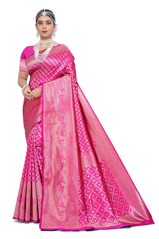 Banarasi Silk Saree  The Royal Weaves Collection