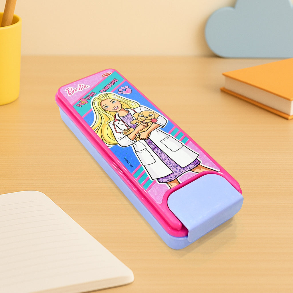 Stylish Cartoon Printed Hard Top Pencil Box For Kids (1 Pc  Mix Design)
