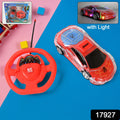 17927 Plastic Remote Control Car Remote Control Racing Car With Two Function Backward And Forward. Handle Design Remote. Best Birthday Gift Birthday Return Gift With Rechargeable Battery For Car