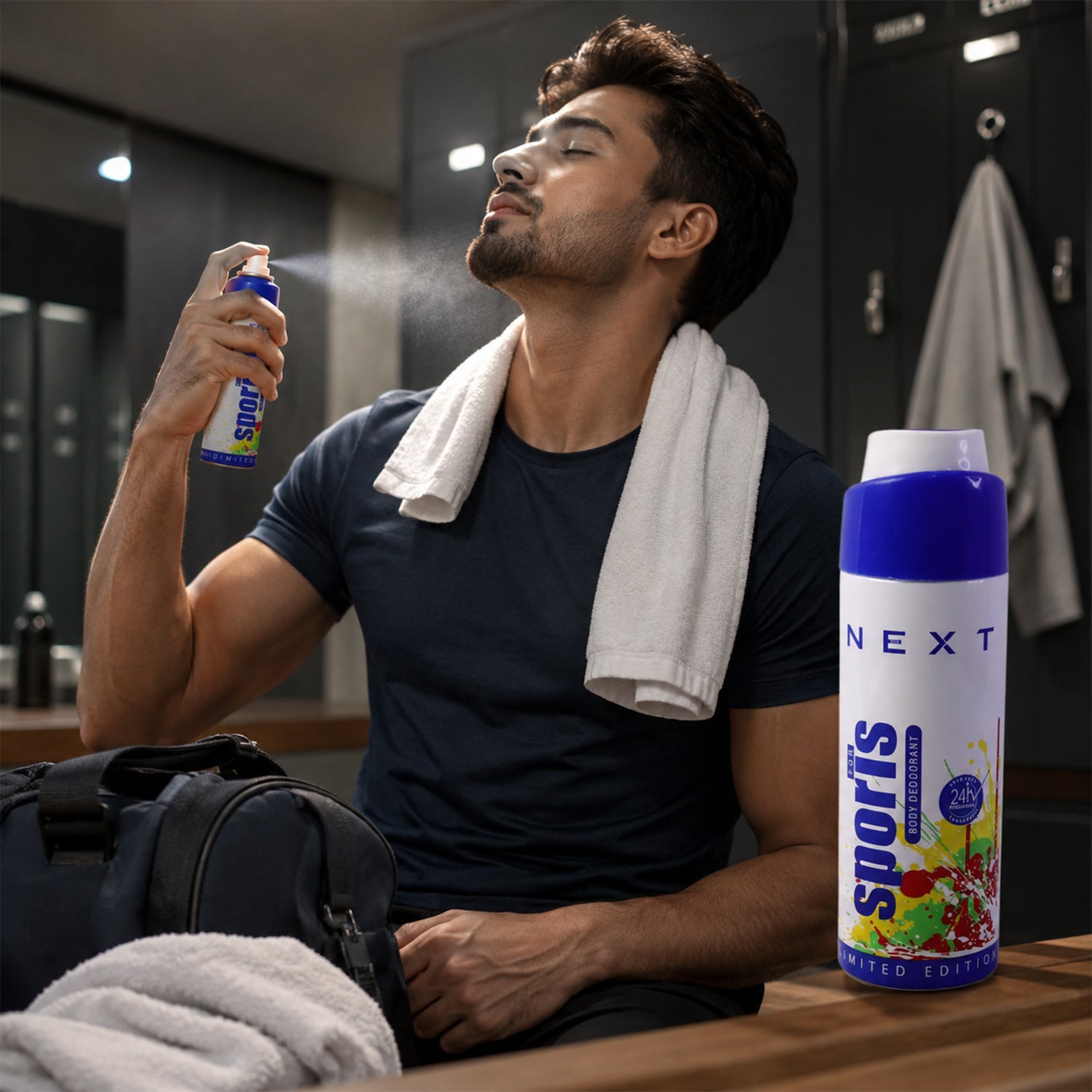 Next Sports Fragrance Body Spray Long-lasting Deodorant For Men Daily Use (200ml)