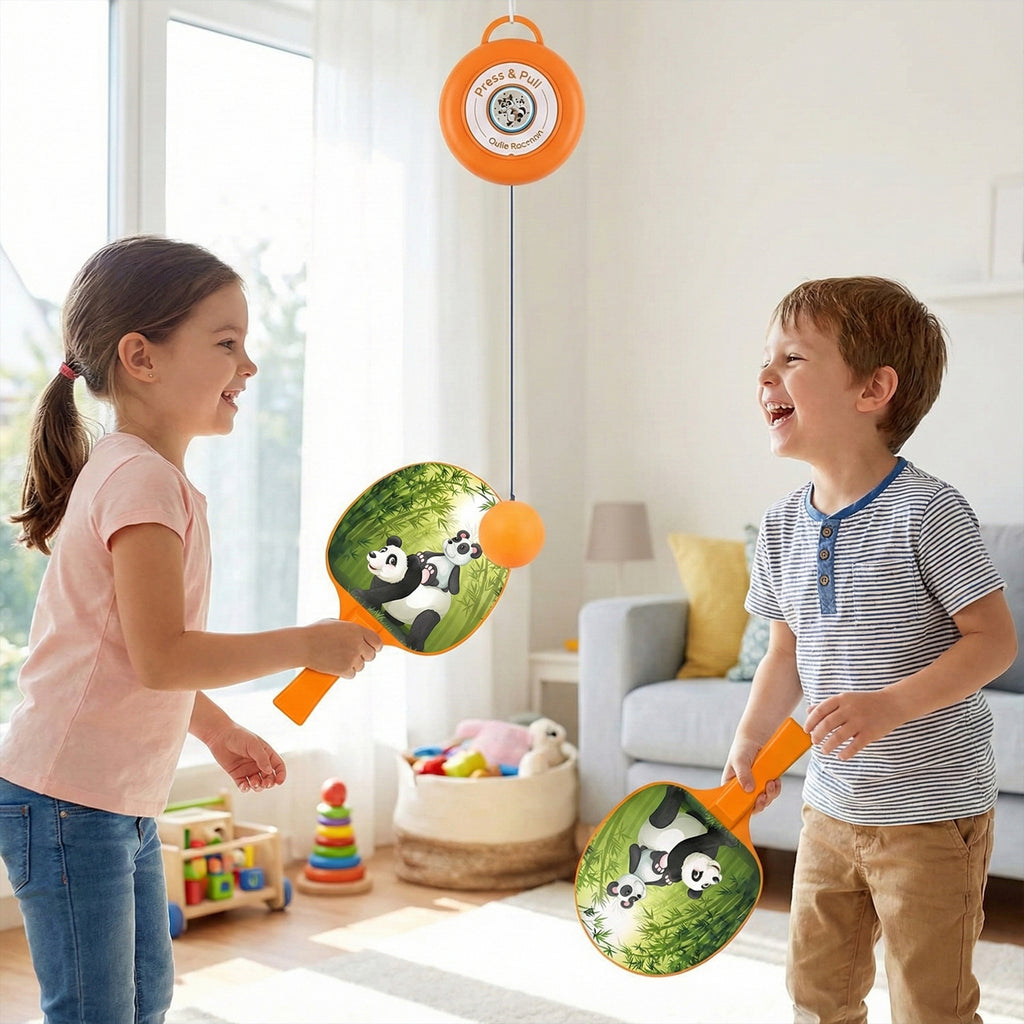Hanging Table Tennis Trainer Set For Kids (1 Set)
