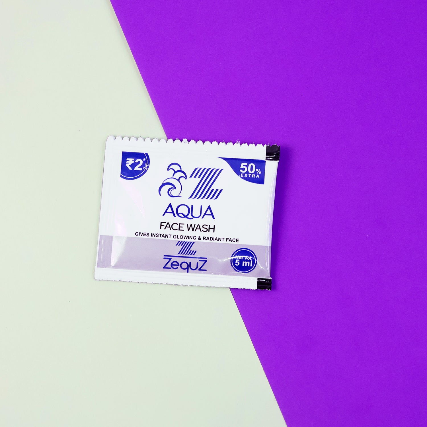 Zequz Aqua Face Wash Sachet (5 Ml  1 Pc)
