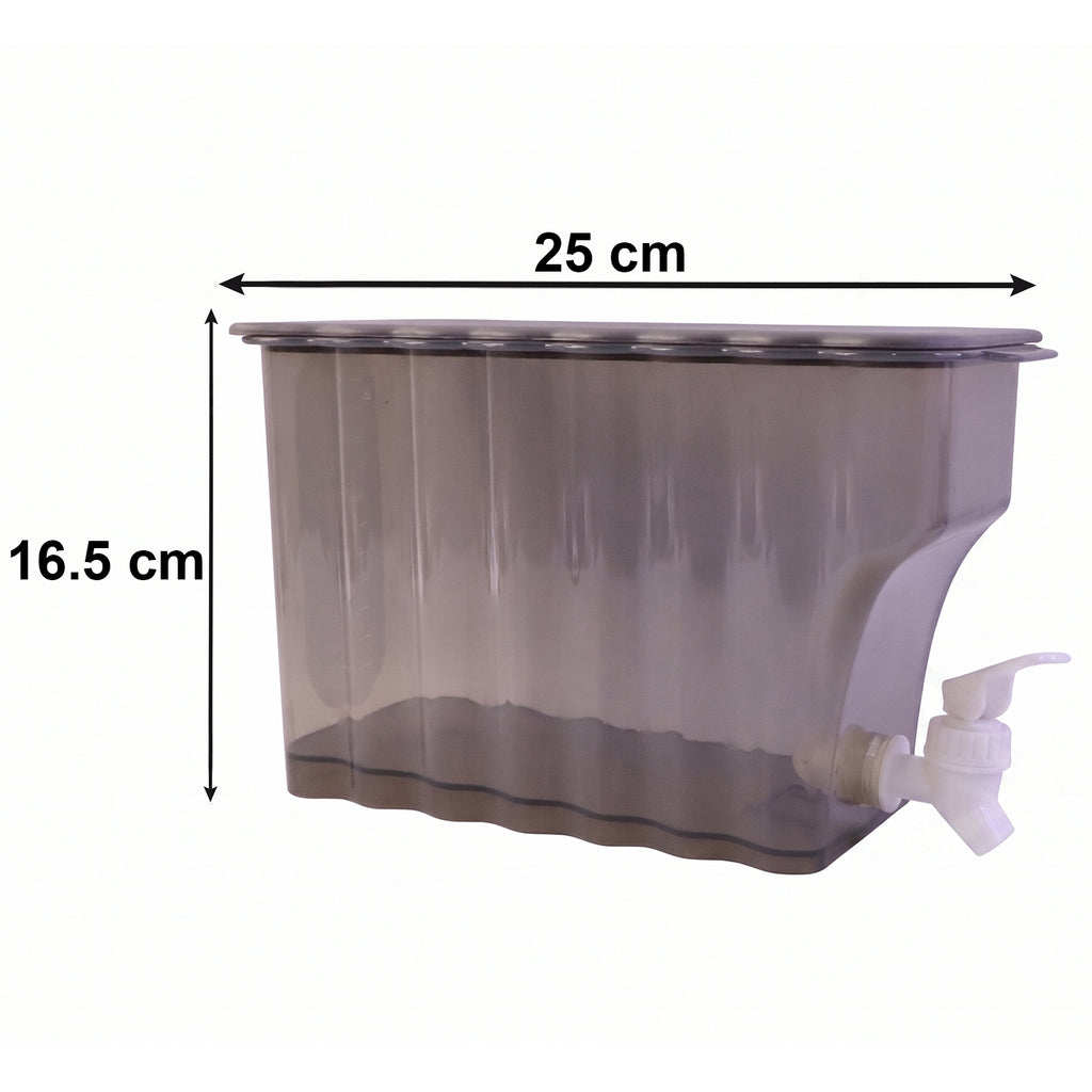 Water Jug With Tap Dispenser 3.6 Ltr (Plastic)