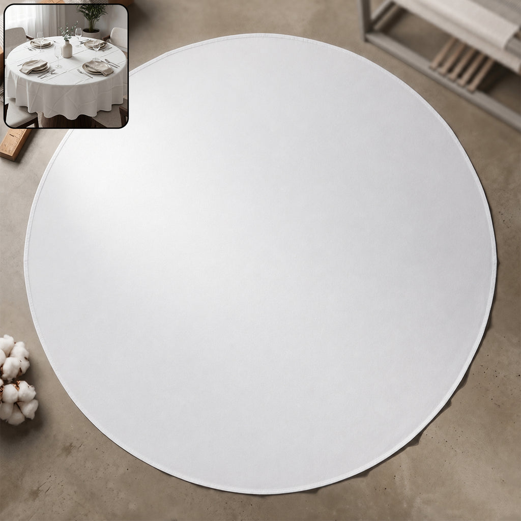 Multipurpose Round Dining Table Mat (1 Pc 150x150 Cm)