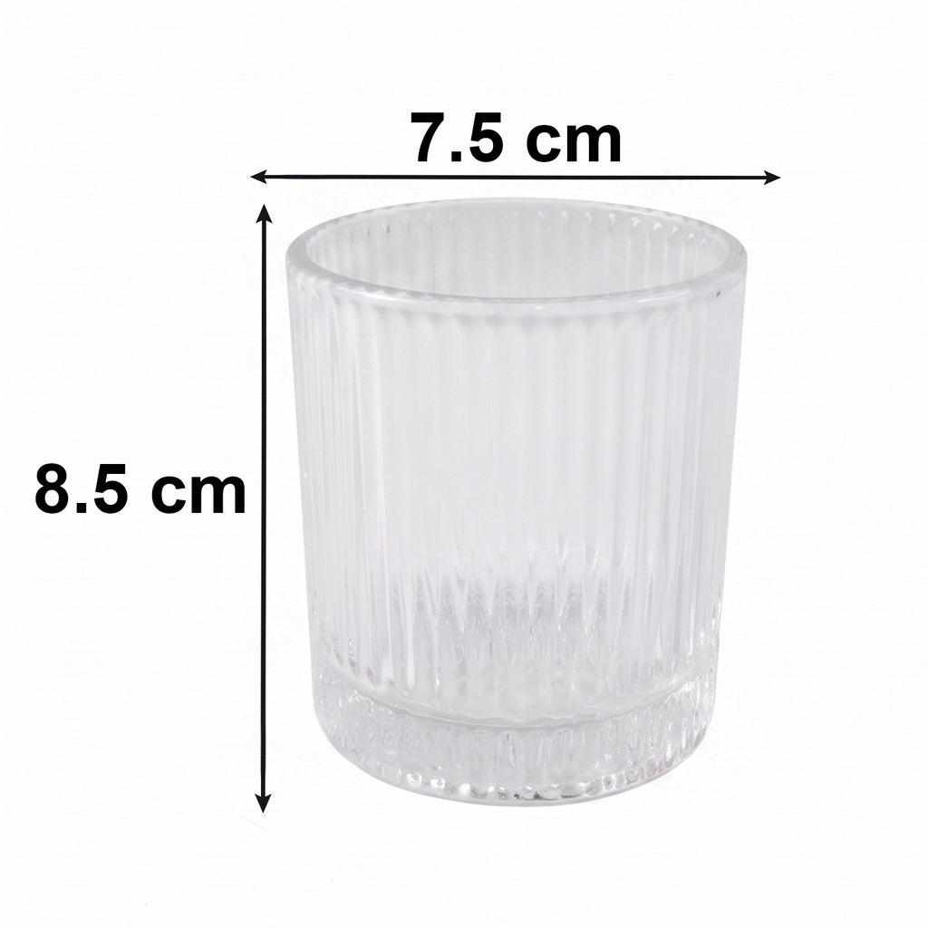 Premium Crystal Glass Tumbler (6 Pc Set 250 Ml Each)