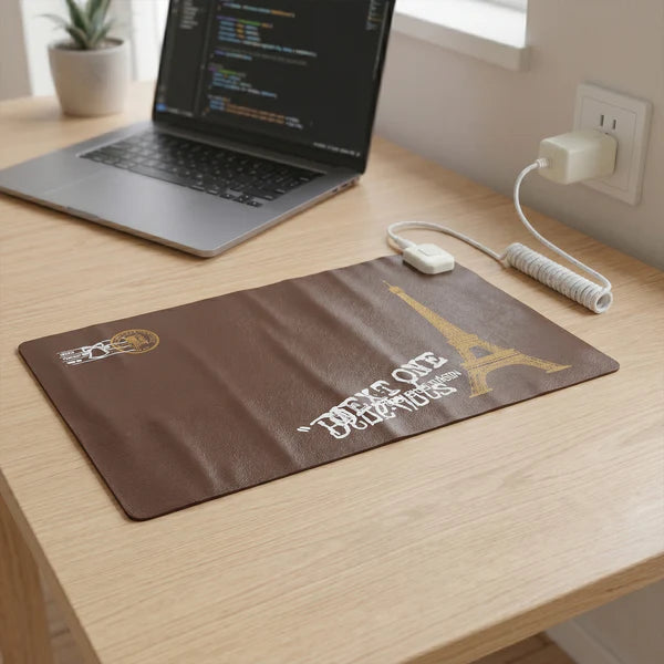 Electric Heat Mouse Pad Table Mat Heating Mouse Pad Keep Warm Hand For Office Computer Desk Keyboard Winter - 6947