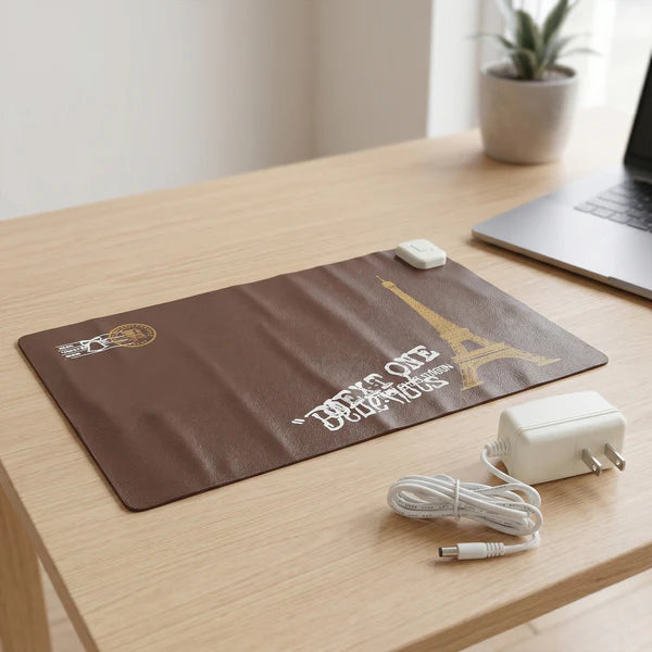 Electric Heat Mouse Pad Table Mat Heating Mouse Pad Keep Warm Hand For Office Computer Desk Keyboard Winter - 6947