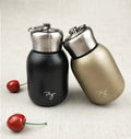 Premium Stainless Steel Vacuum Flask | Double Wall Hot & Cold Insulated Leakproof Bottle for Office , Pack of 1 (300ML)