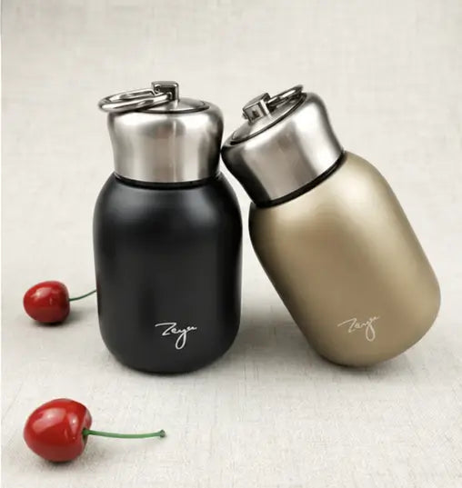 Premium Stainless Steel Vacuum Flask | Double Wall Hot & Cold Insulated Leakproof Bottle for Office , Pack of 1 (300ML)