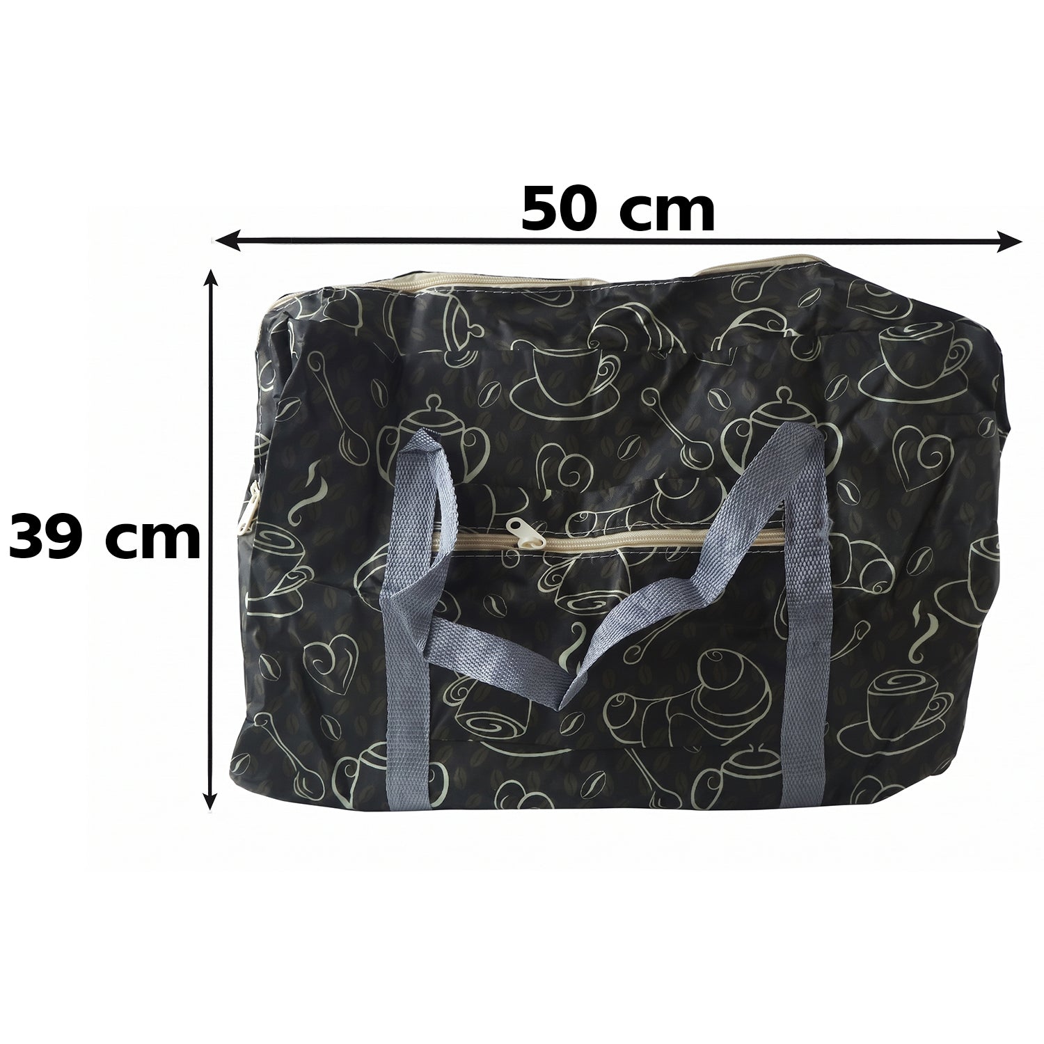 Multipurpose Foldable Storage Bag 45x30cm Travel Organizer With Handles (1 Pc)