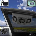 Solar Powered Car Window Ventilation Fan (1 Pc)