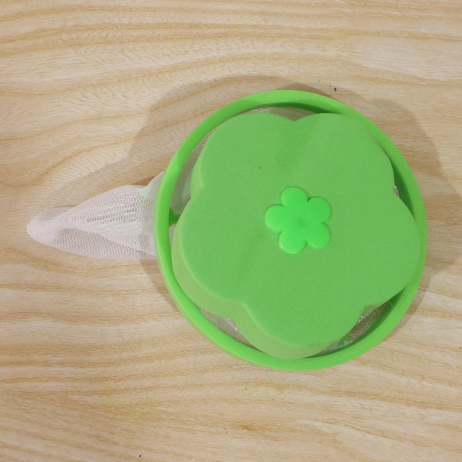 Washing Machine Floating Hair Lint Catcher  Reusable Mesh Flower Filter