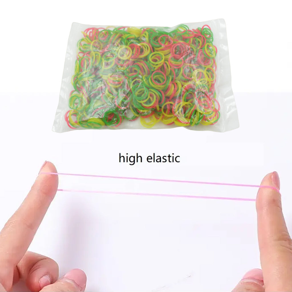 Rubber Band For Officehome And Kitchen Accessories Item Products Elastic Rubber Bands Flexible Reusable Nylon Elastic Unbreakable For Stationery School Multicolor