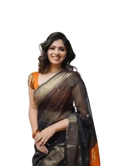 Cotton Saree  The Elegant Contrast Collection
