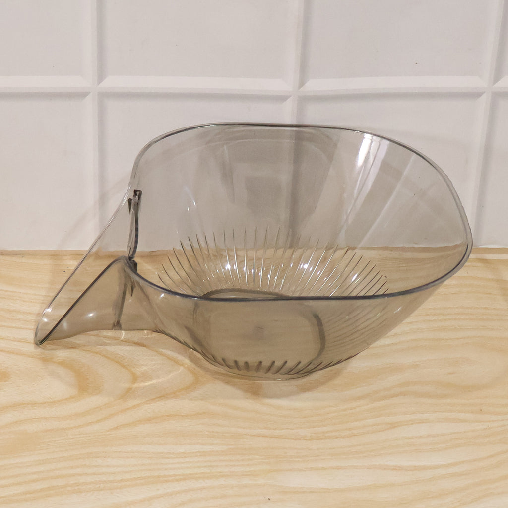 Fruit  Vegetable Washing Strainer Basket For Kitchen Sink Drain Basket With Funnel (1 Pc)